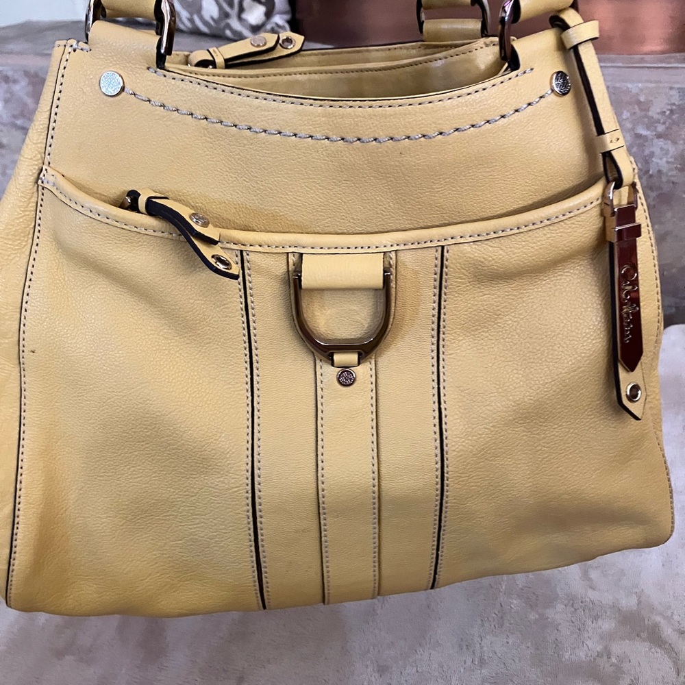 Cole Haan Yellow Shoulder Bag